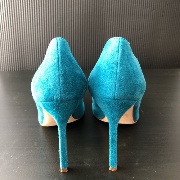 Manolo Blahnik BB 105mm suede pumps😍 - Picture 4 of 5